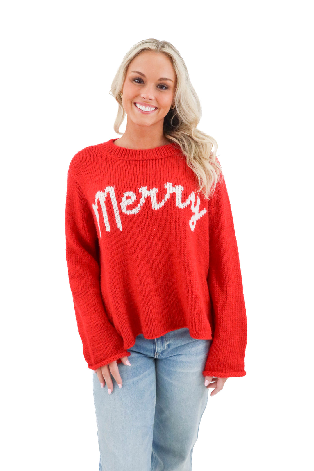 wooden ships merry sweater (M; retail $149)