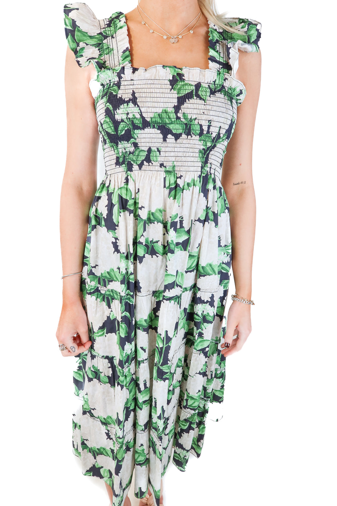 hill house peony nap dress (xxs)
