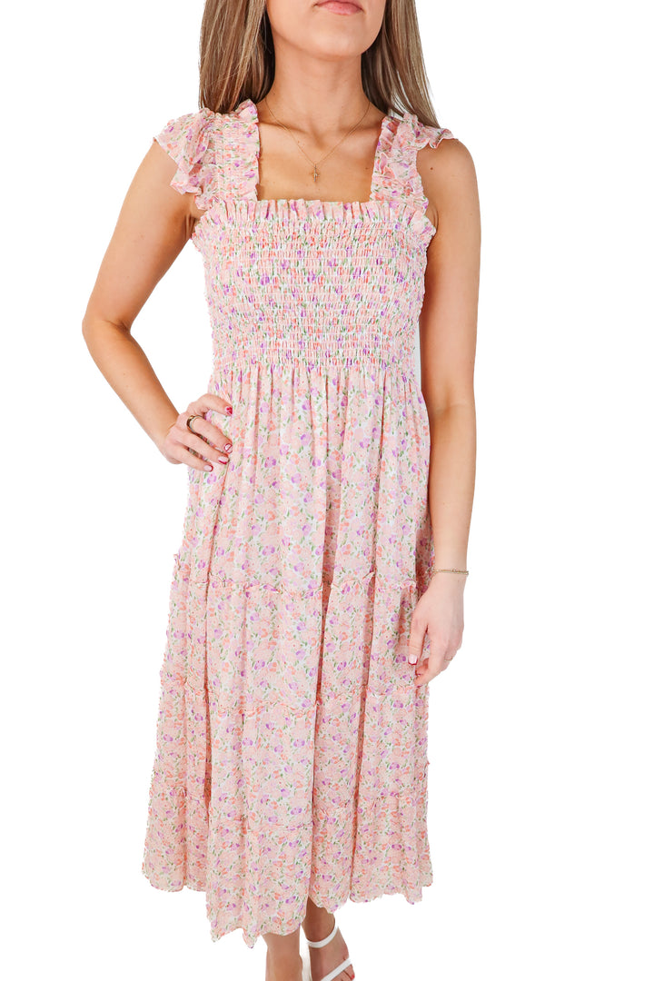 hill house pink floral nap dress (XXS)