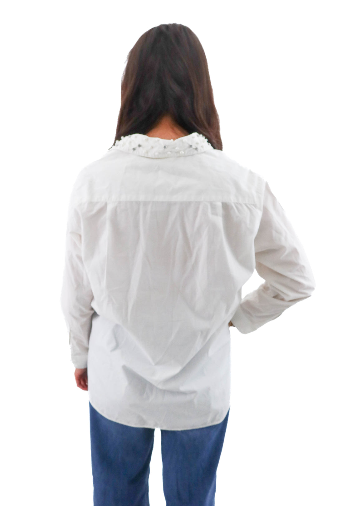 Sundays Bejeweled Button-Down (size m; retail $242)
