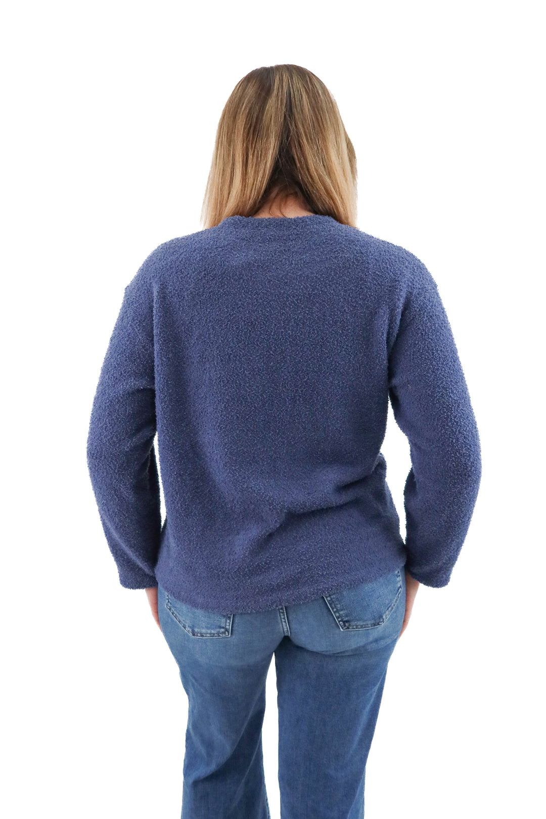 tommy john blue plush top (m; retail $58)