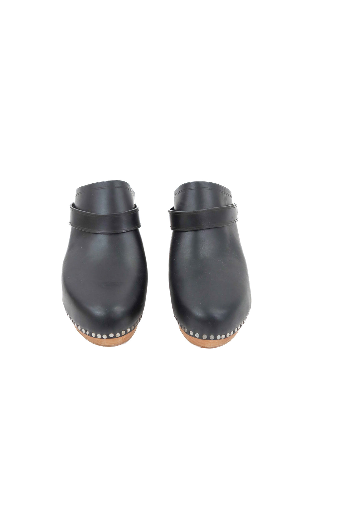 Isabel Marant Black Leather Clogs NWOT (39/ US 8-9; retail $495)