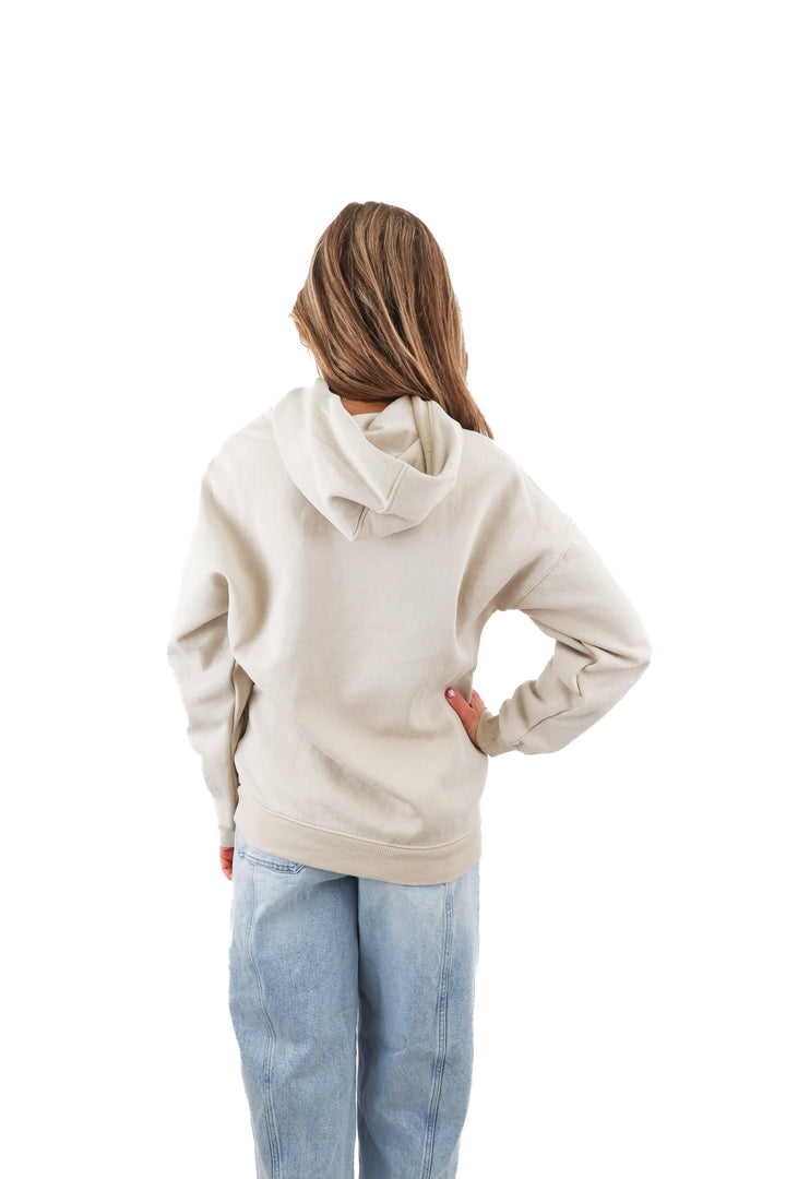 viren light taupe hoodie (S)