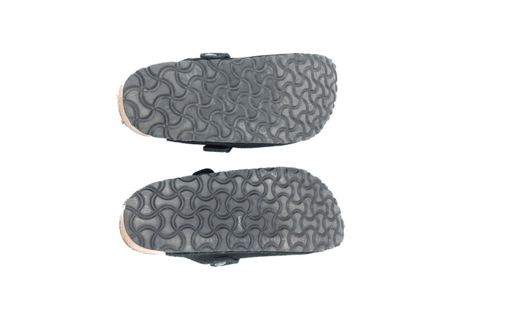 Black Birkenstocks with fur interior (39/ US 8-9)
