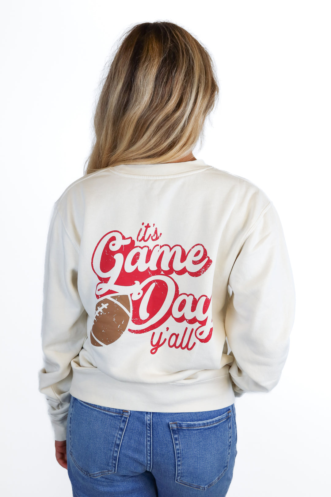 living fully X mallory ervin gameday crewneck (s)