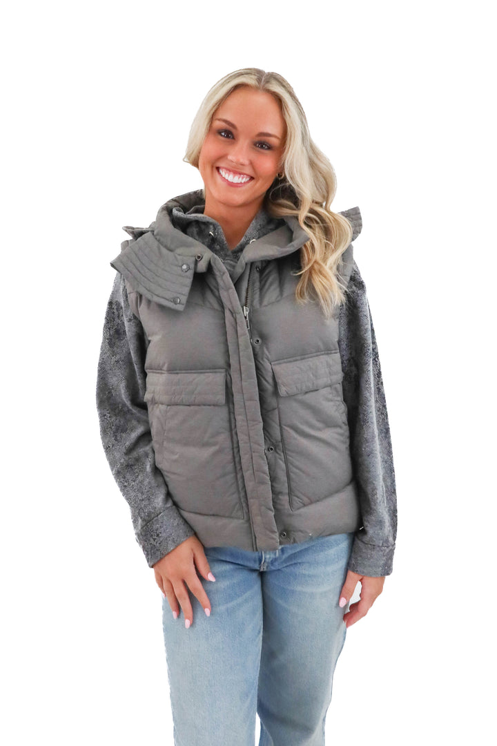 Helmut Lang puffer vest (size s; retail $695)