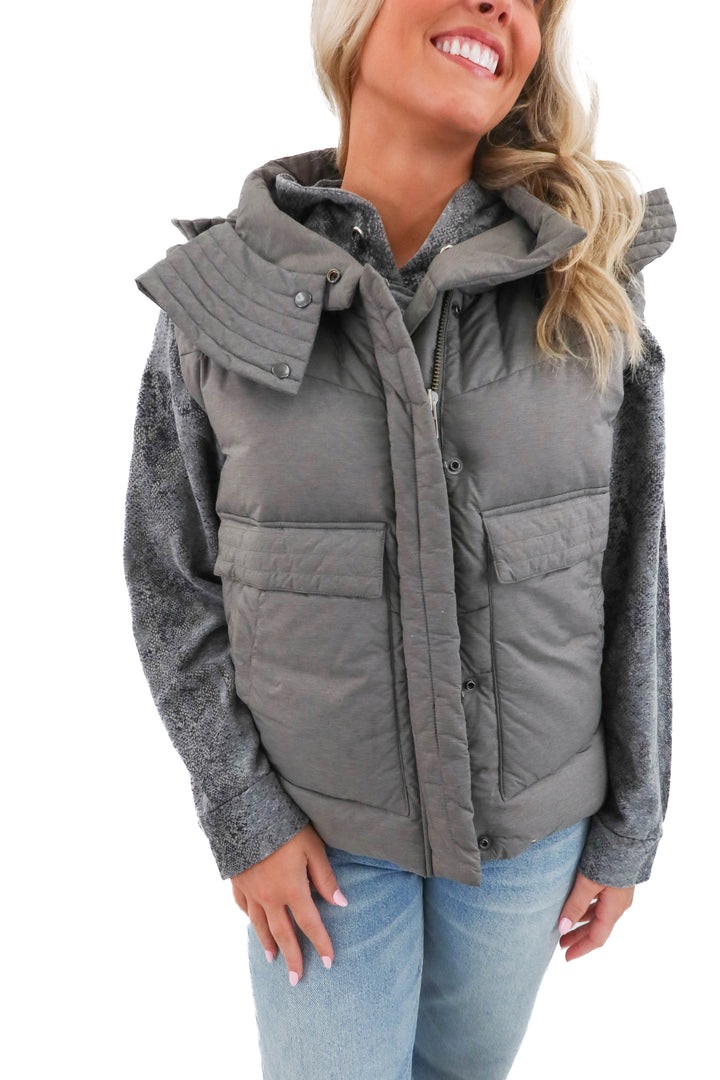 Helmut Lang puffer vest (size s; retail $695)