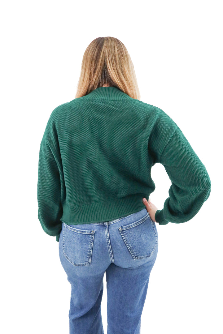 maeve green cardigan nwt (os; retail $98)