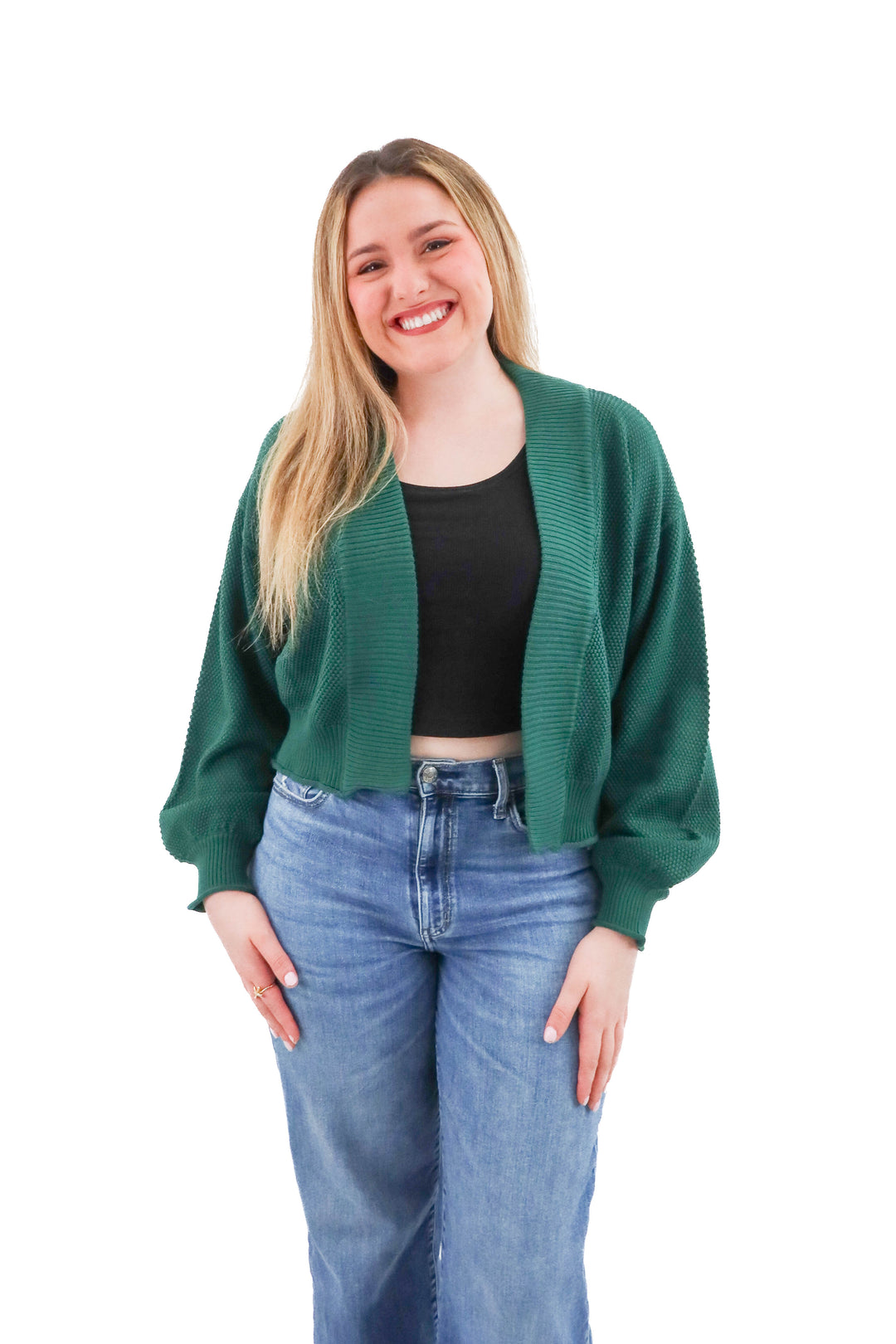 maeve green cardigan nwt (os; retail $98)