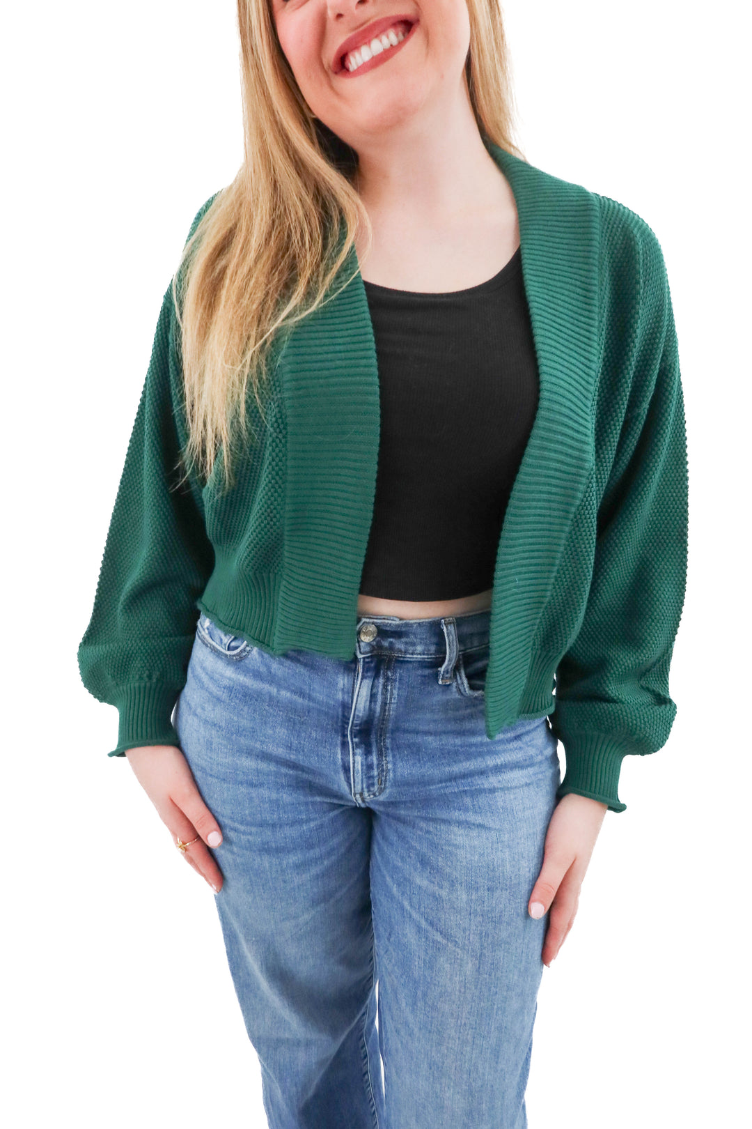 maeve green cardigan nwt (os; retail $98)