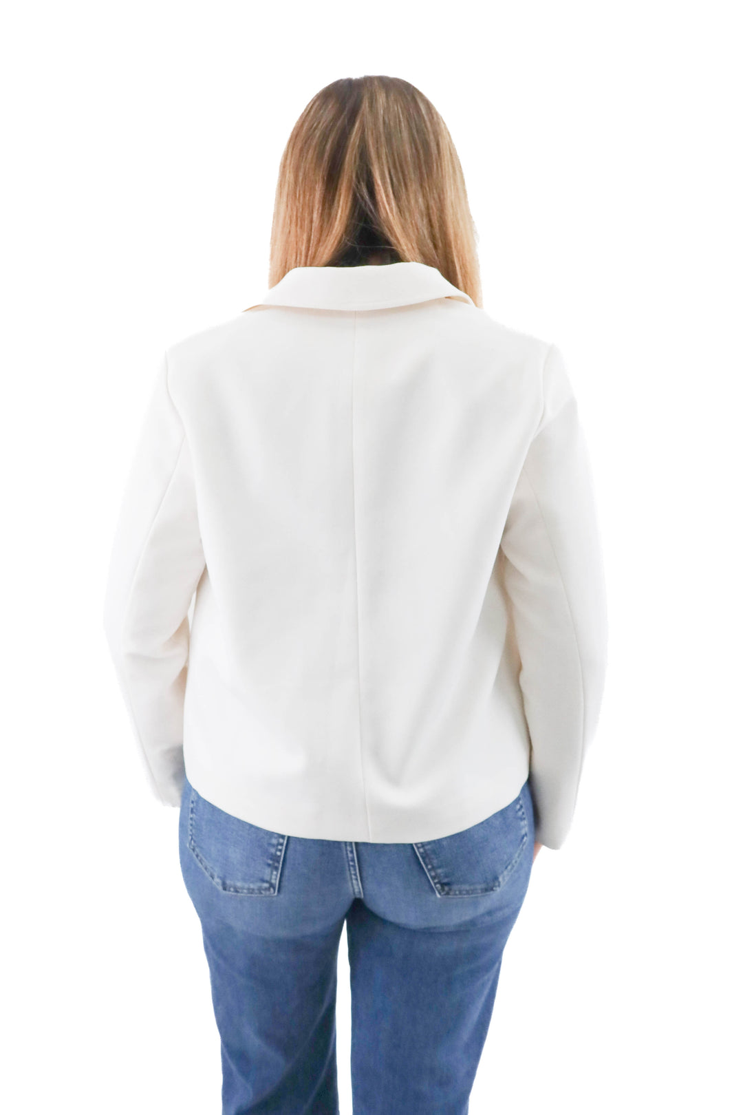 abercrombie & fitch white jacket (m; retail $120)