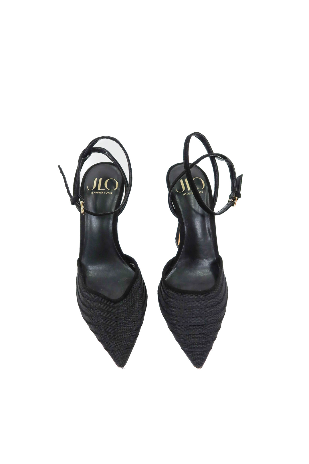 JLO black pumps (6.5)
