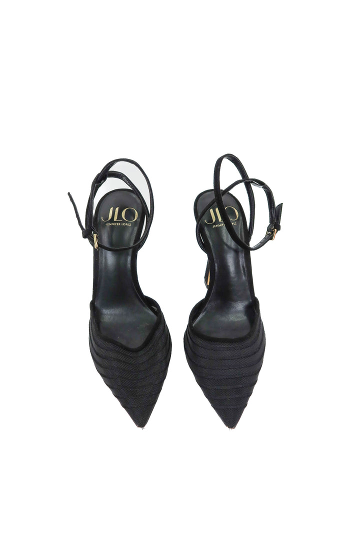 JLO black pumps (6.5)