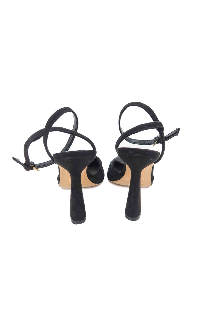 JLO black pumps (6.5)