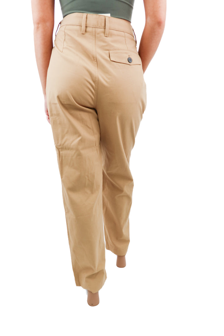 mara hoffman monte khaki pants NWT (0; retail $395)