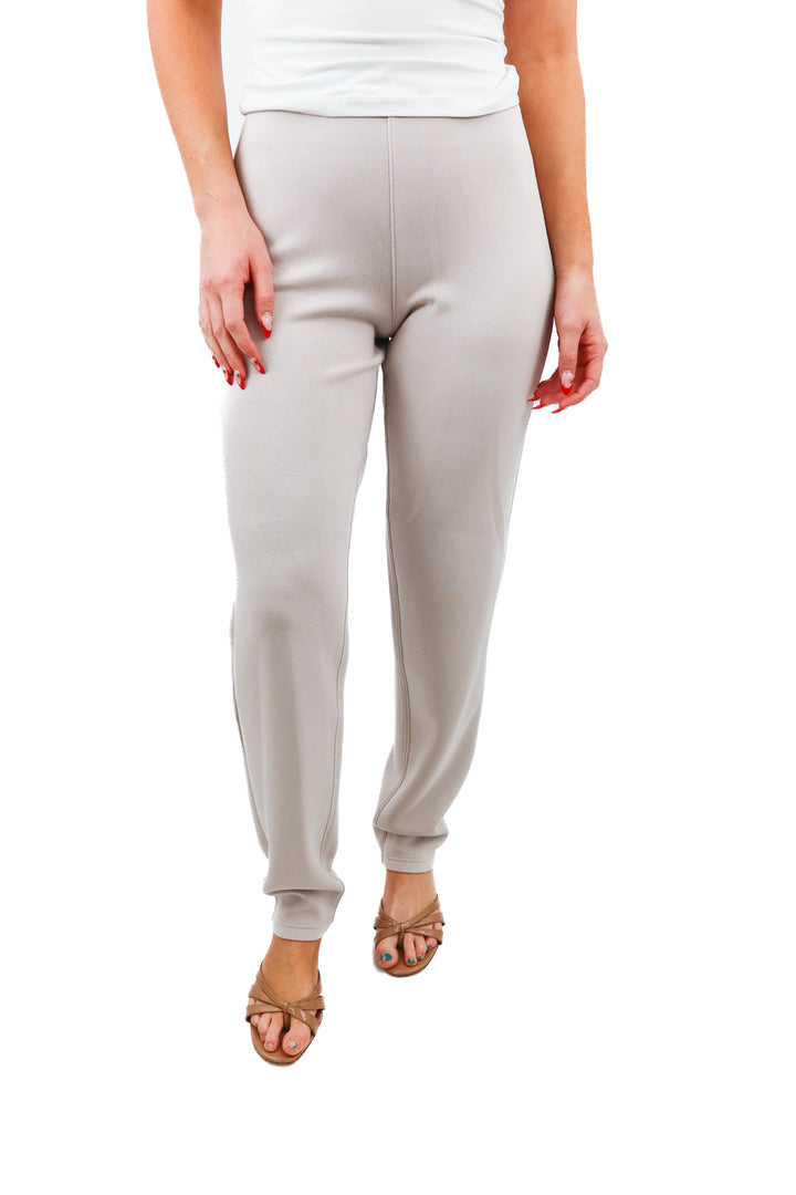 spanx airessential taupe joggers (XS; retail $118)