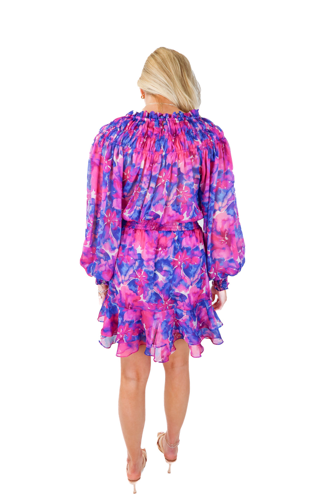 misa watercolor dress (xs)