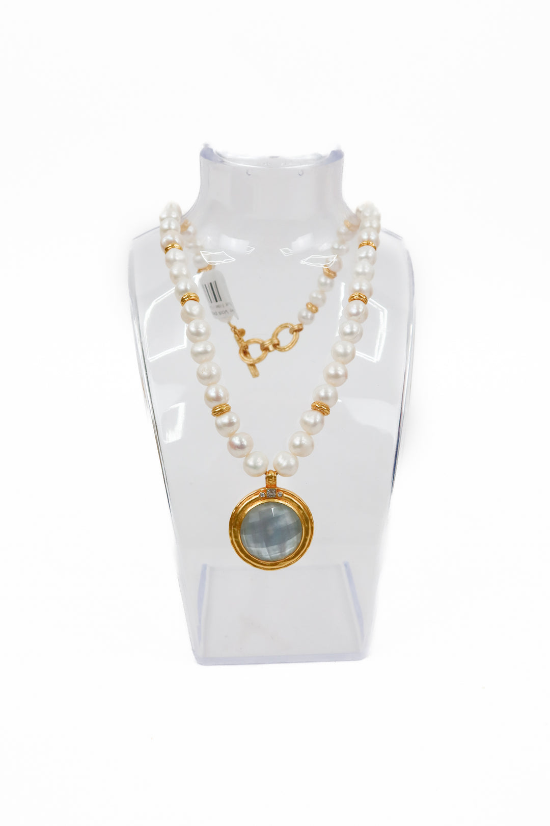 Julie Vos pearl and gold necklace (retail $195)