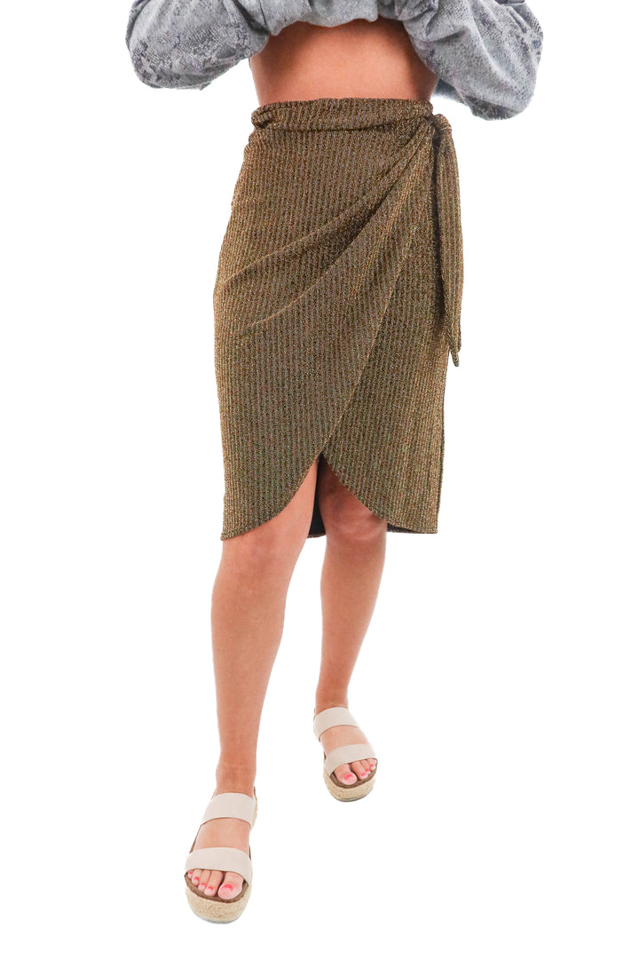 show me your mumu wrap skirt (s; retail $138)