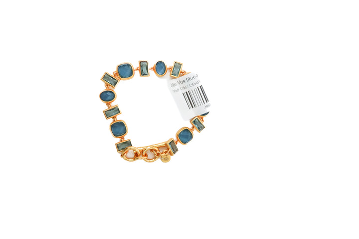 Julie Vos blue and gold bracelet (retail $285)