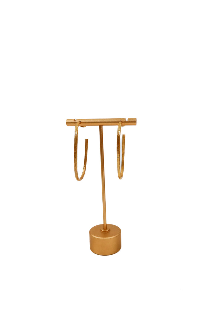 Julie Vos gold hoop earrings (retail $75)