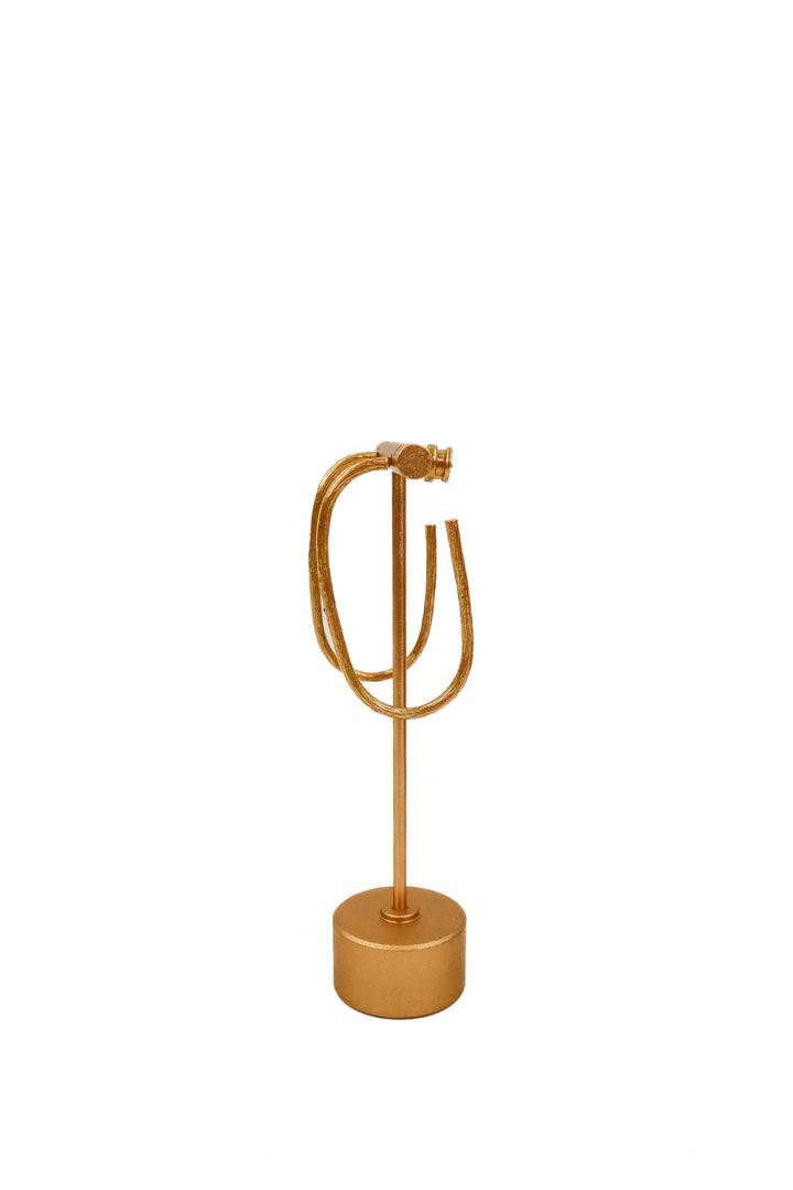 Julie Vos gold hoop earrings (retail $75)