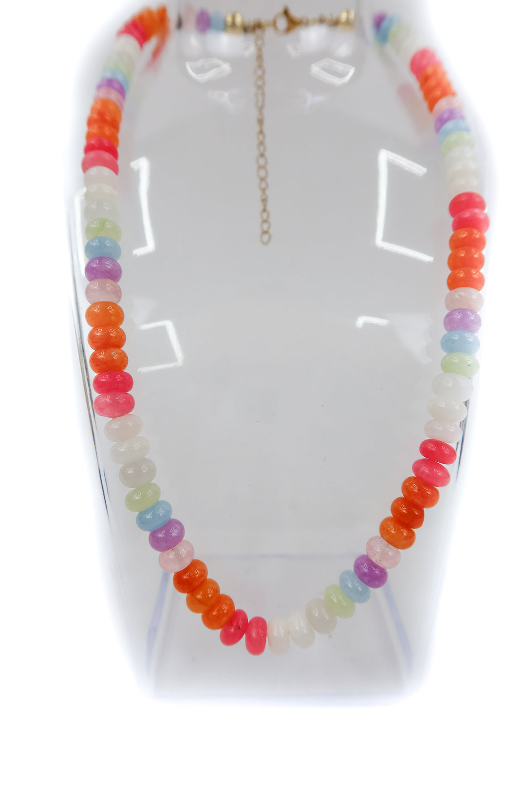 Allie + Bess multicolor beaded necklace (retail $95)
