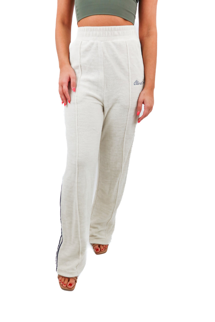 ellandemm sherpa striped sweats NWT (xs; retail $68)