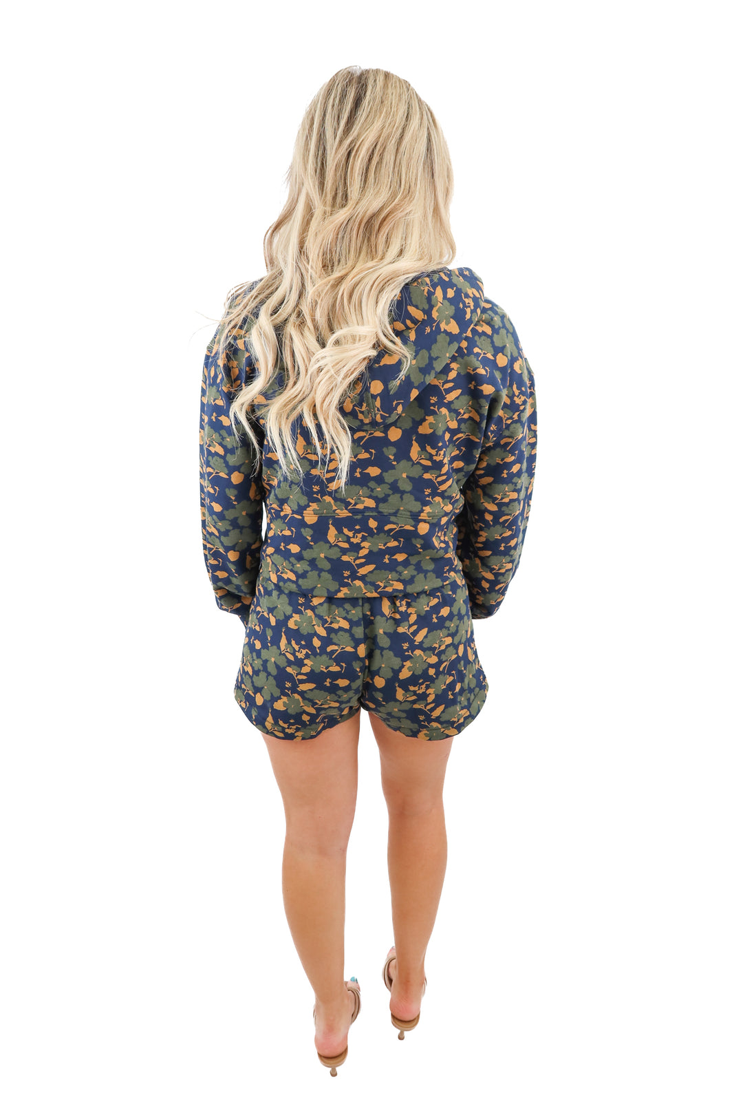 travis mathew navy floral set NWT (xs/s; retail $250)