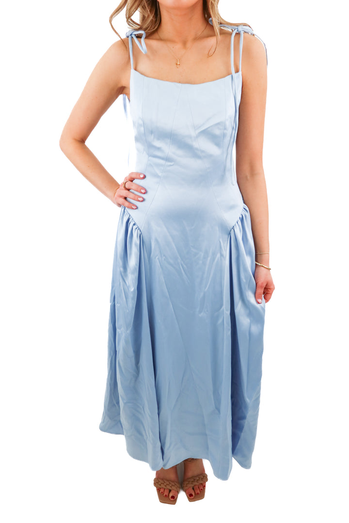 moonmains blue gown NWT (xs; retail $1,470)
