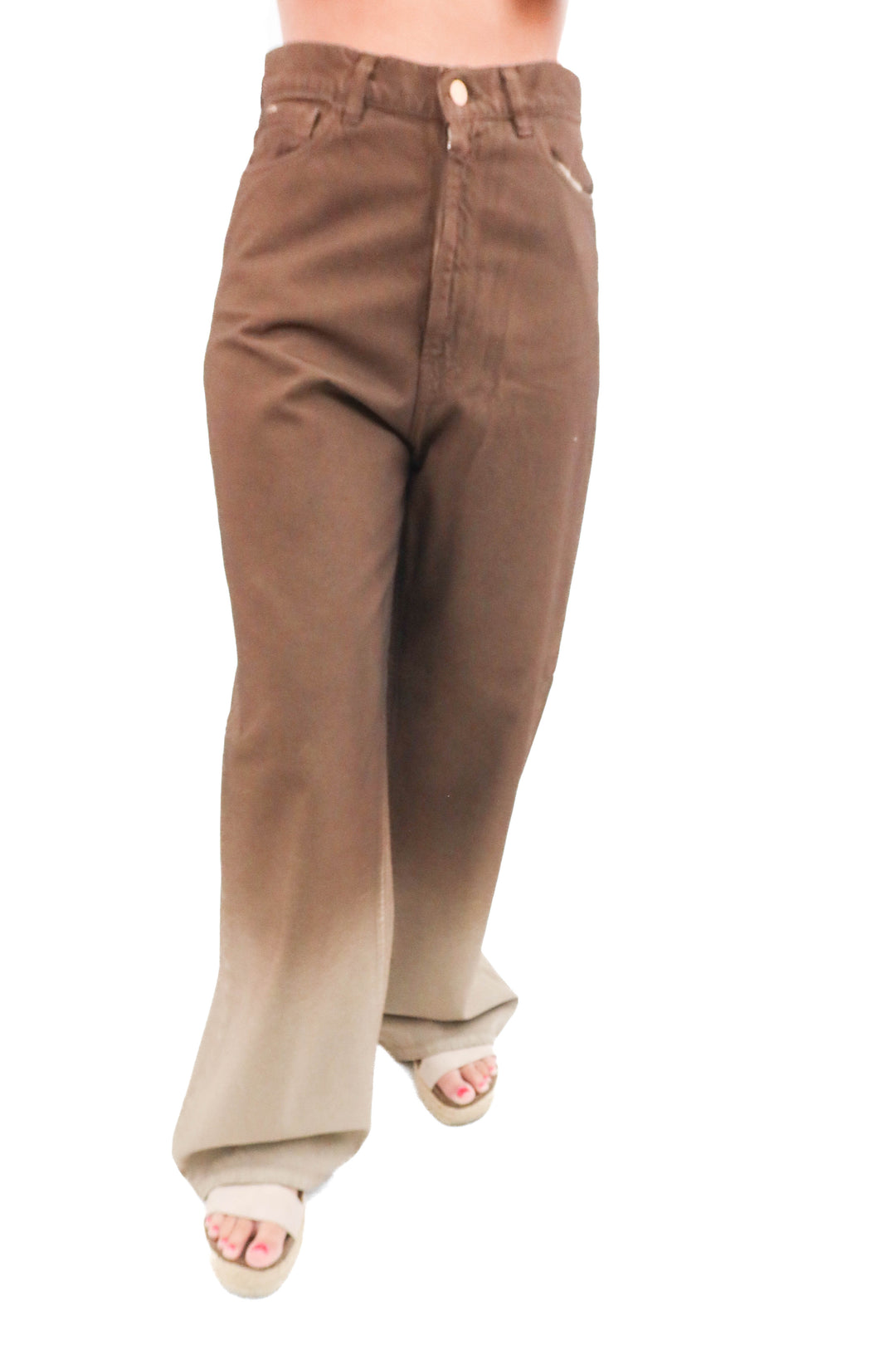 3x1 skater jeans in brown (25; retail $325)