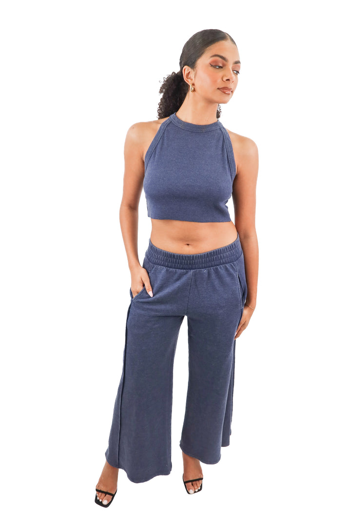 la biz blue lounge set NWT (m)