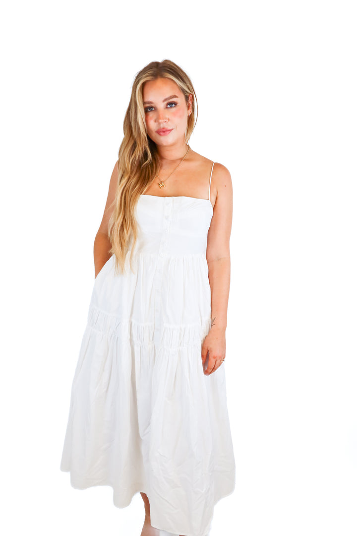 j.crew white maxi dress NWT (6)