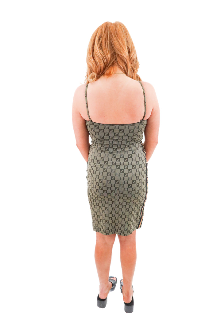Fendi logo mini dress (IT 44, US 8*; retail $2,500)
