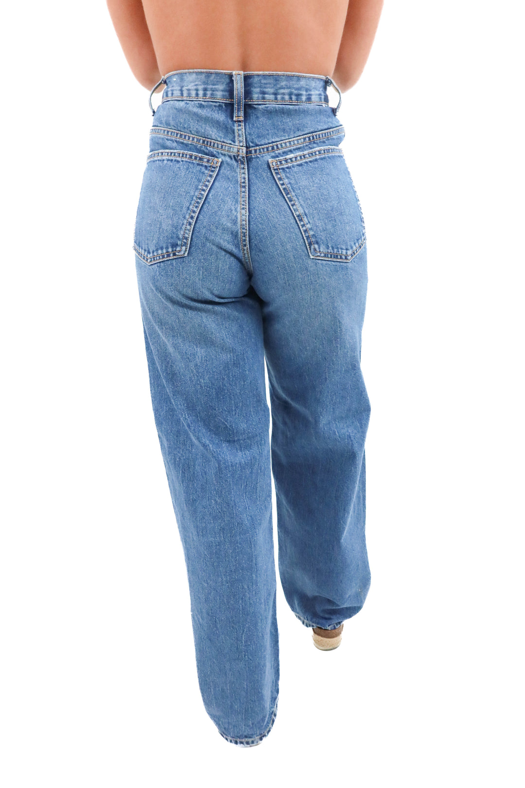 Zara criss cross Jeans (0; retail $49)