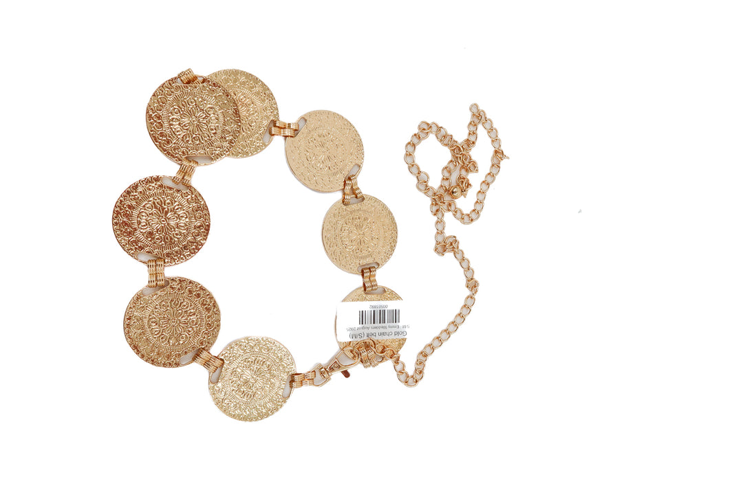 Gold chain belt (S/M)