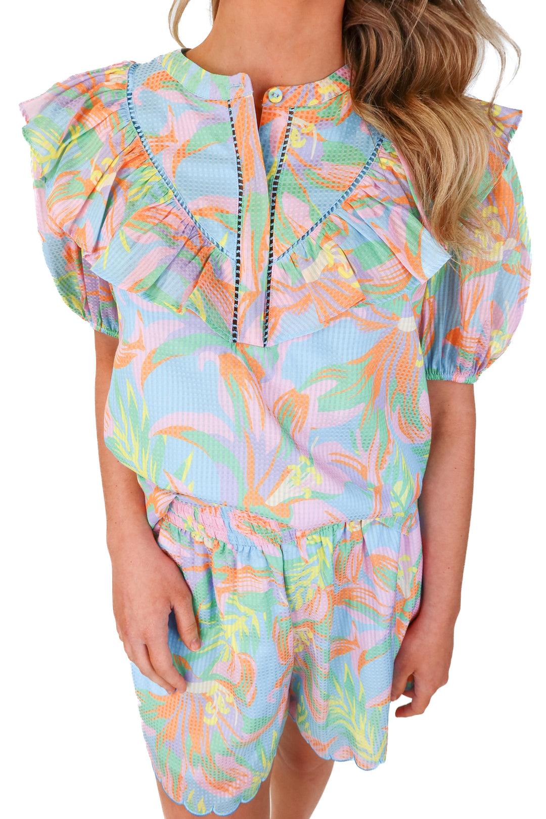 SOLD: alden adair tropical set NWT (S; retail $325)