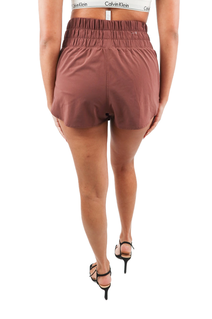 crzy yoga brown active skort (m)