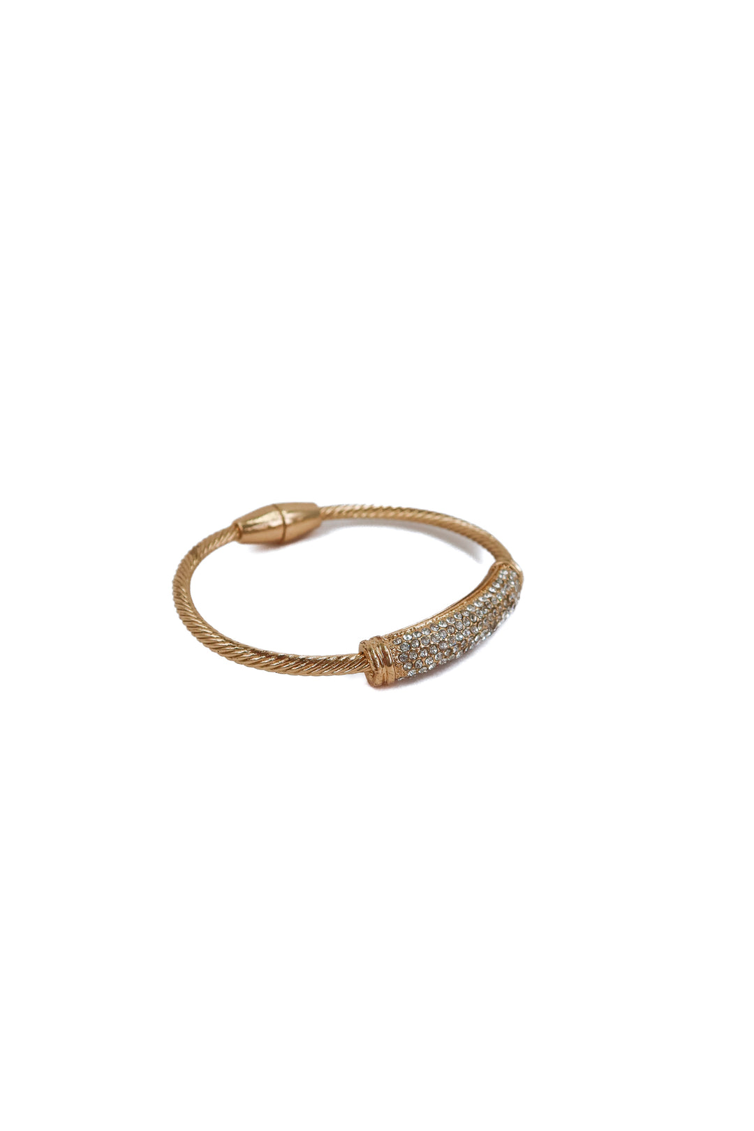 je t'aime by patti stanger rose gold twist crystal bracelet