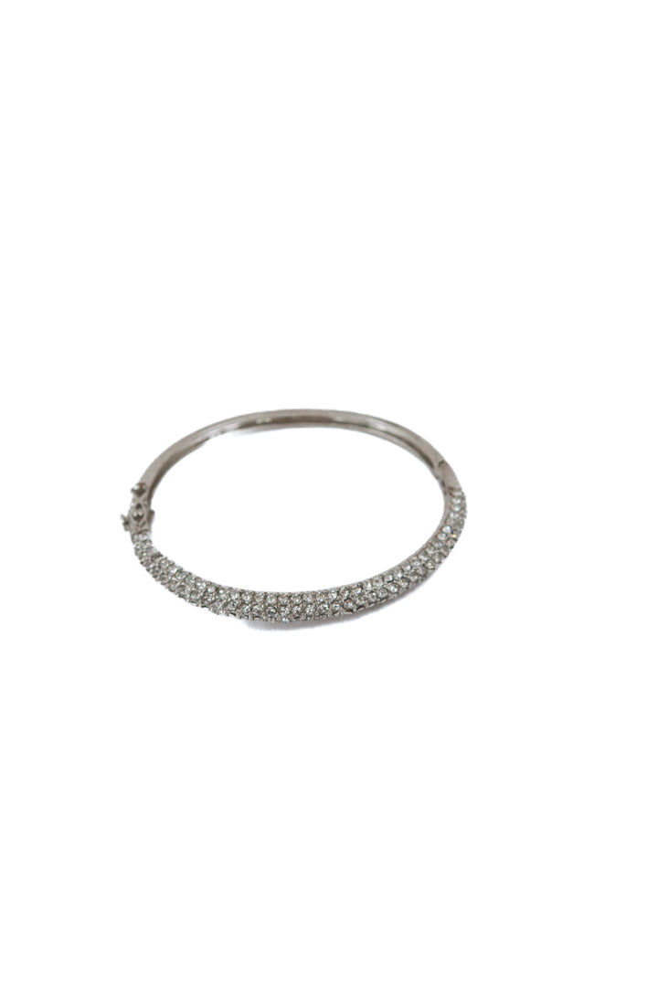je t'aime by Patti stanger silver crystal bracelet