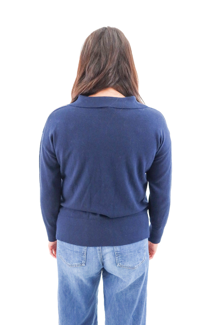 ll bean navy sweater (m; retail $69.50)