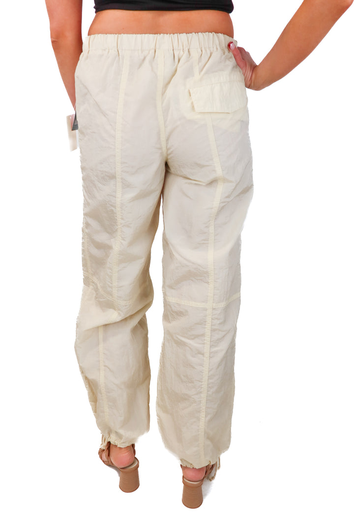 wild fable beige winbreaker pants NWT (XXS)