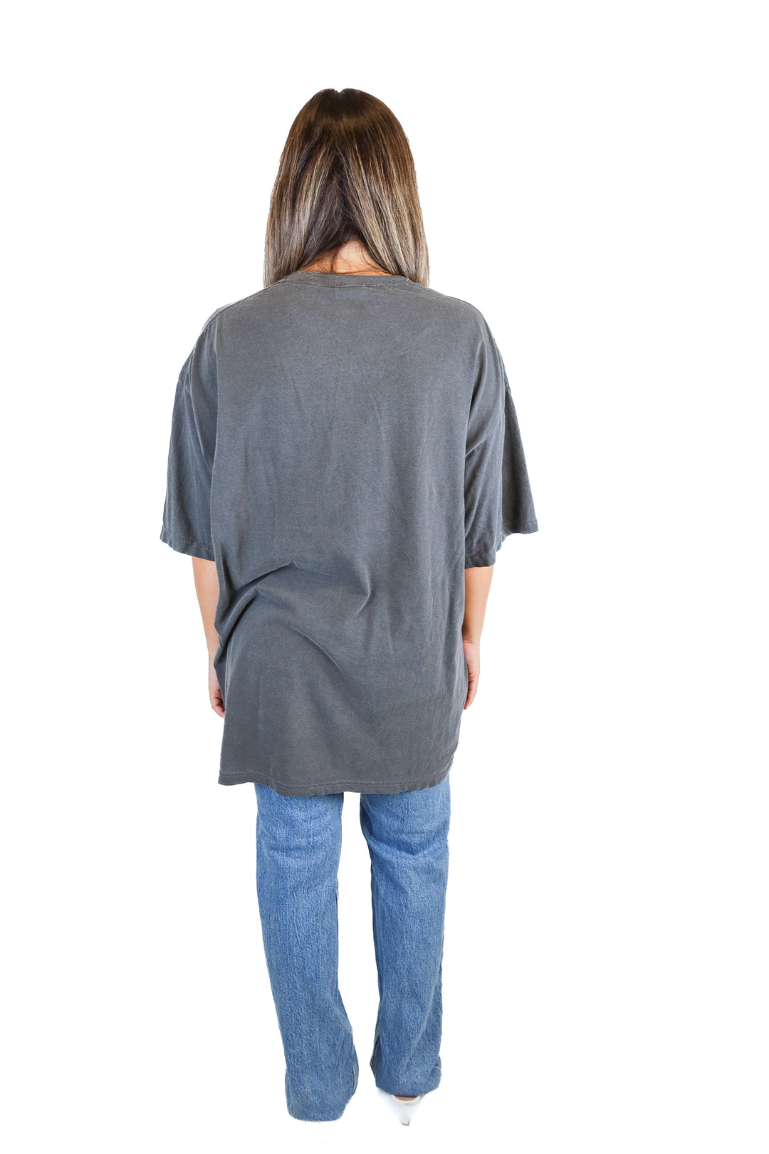 comfort colors western dark grey tee (2xl)