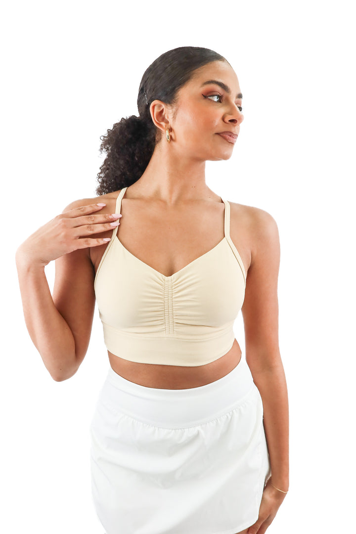 Lululemon yellow sports bra (8)