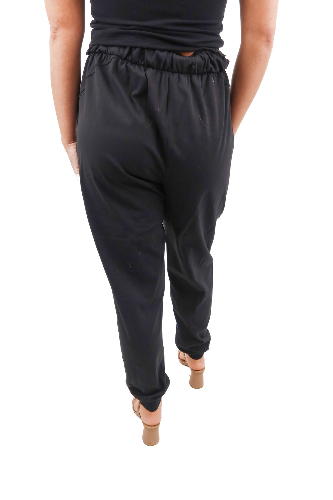 lululemon black joggers (8; retail $128)