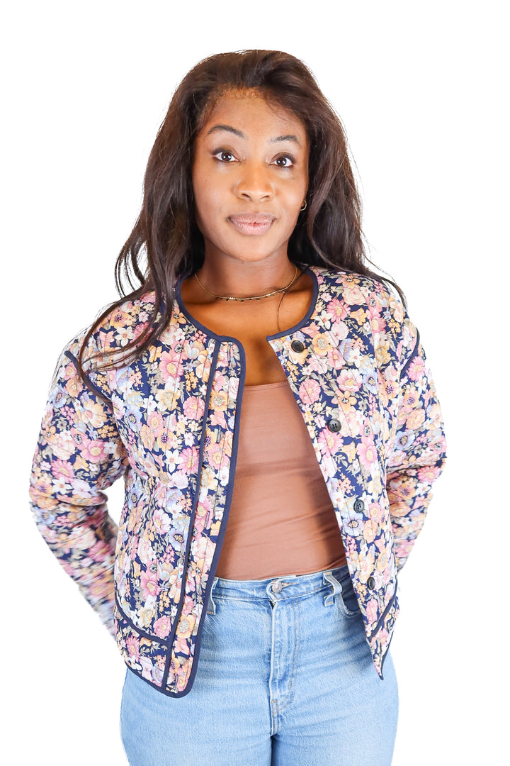 &merci en merci floral jacket (m)