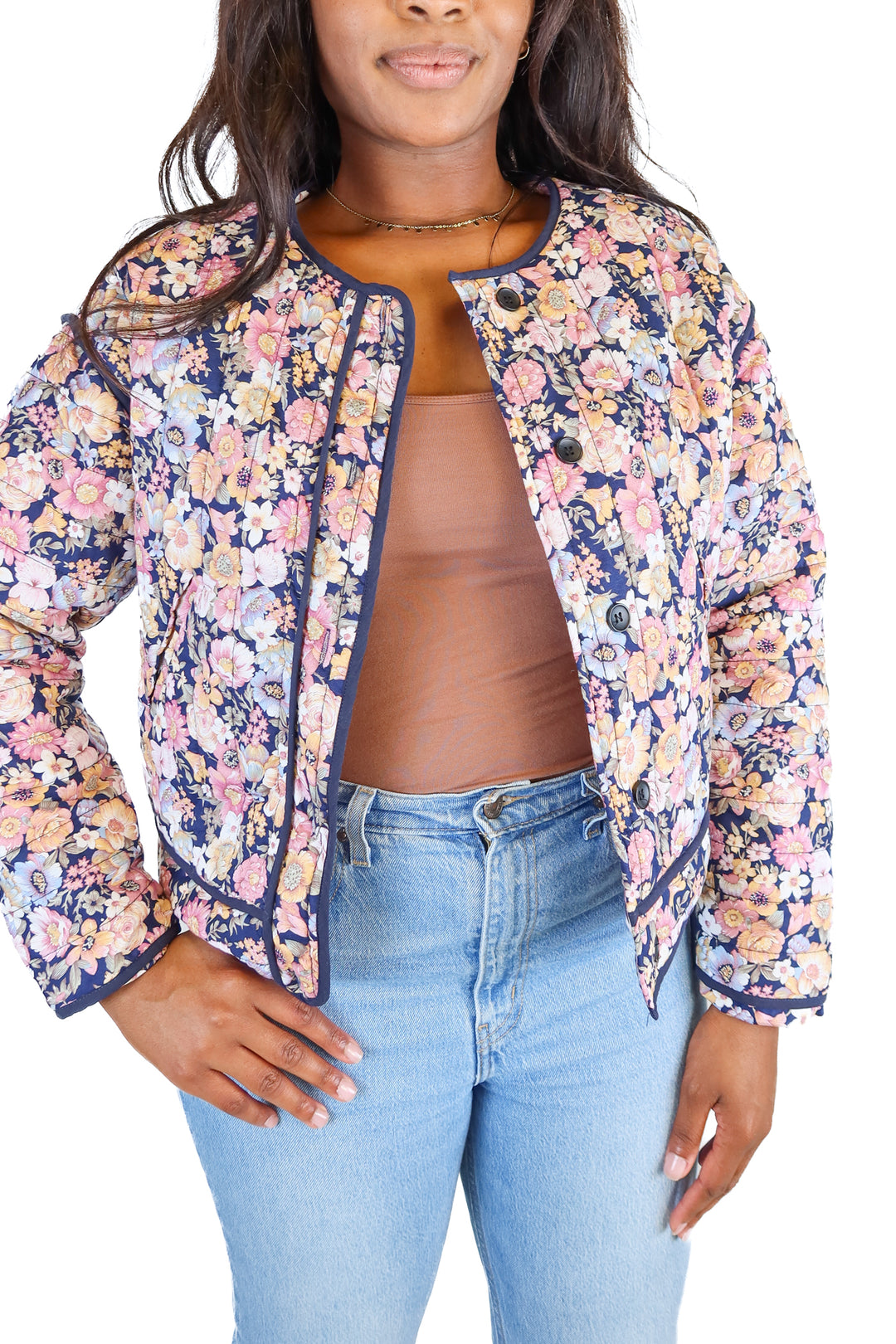 &merci en merci floral jacket (m)