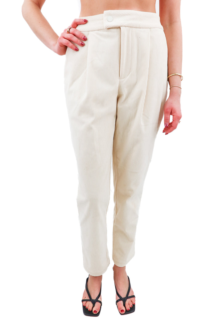 Varley cream cords (XS; retail $158)