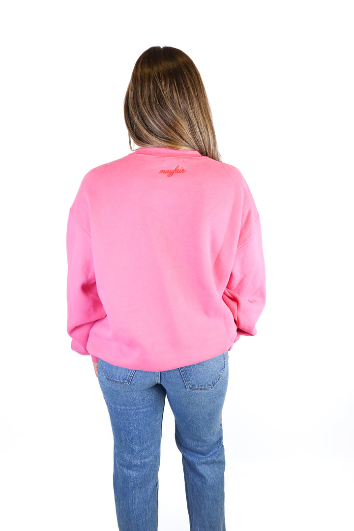 The Mayfair Group Hot Pink Empathy Sweatshirt (M/L)