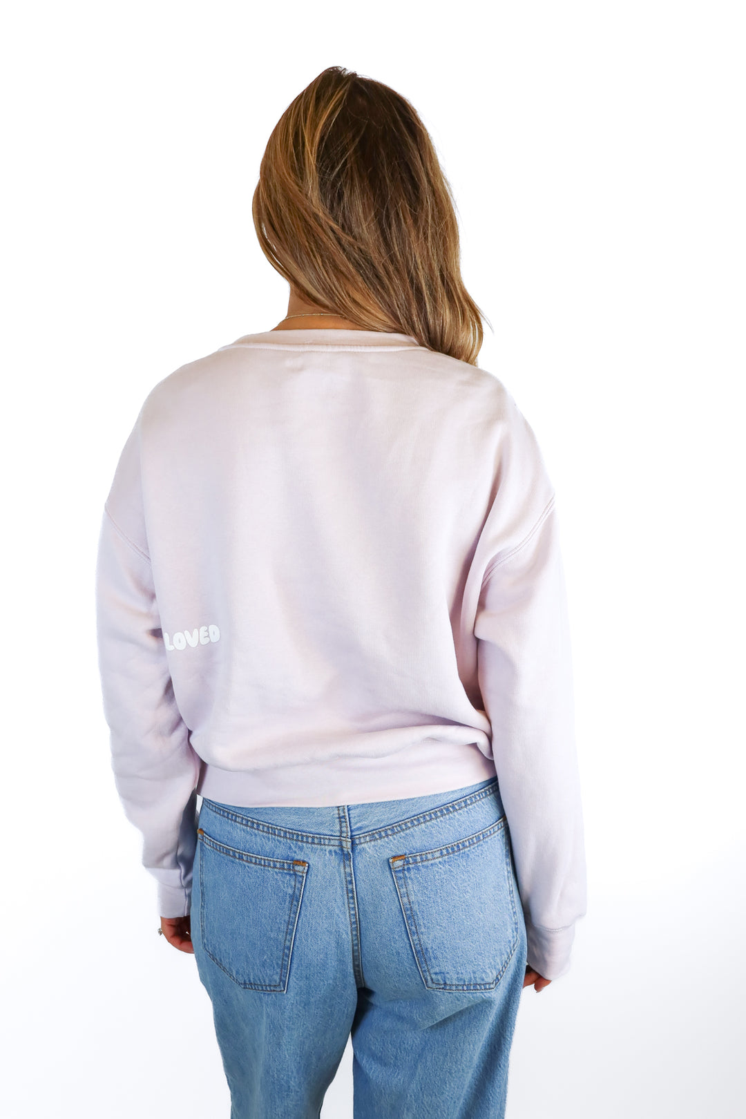 imago dei lilac crewneck (s)